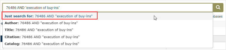 One-box keyword search in the Federal Register