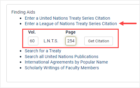 image of League of Nations Treaty locator
