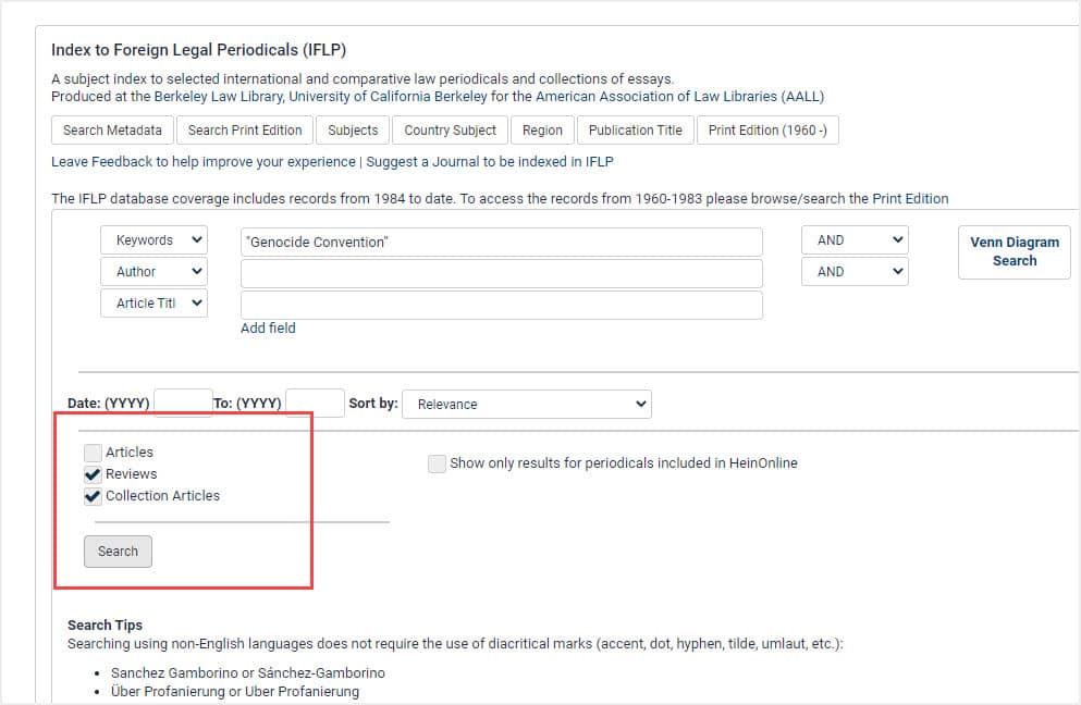 image of Search for Chapters in IFLP