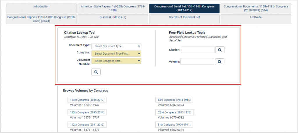 image of lookup tool